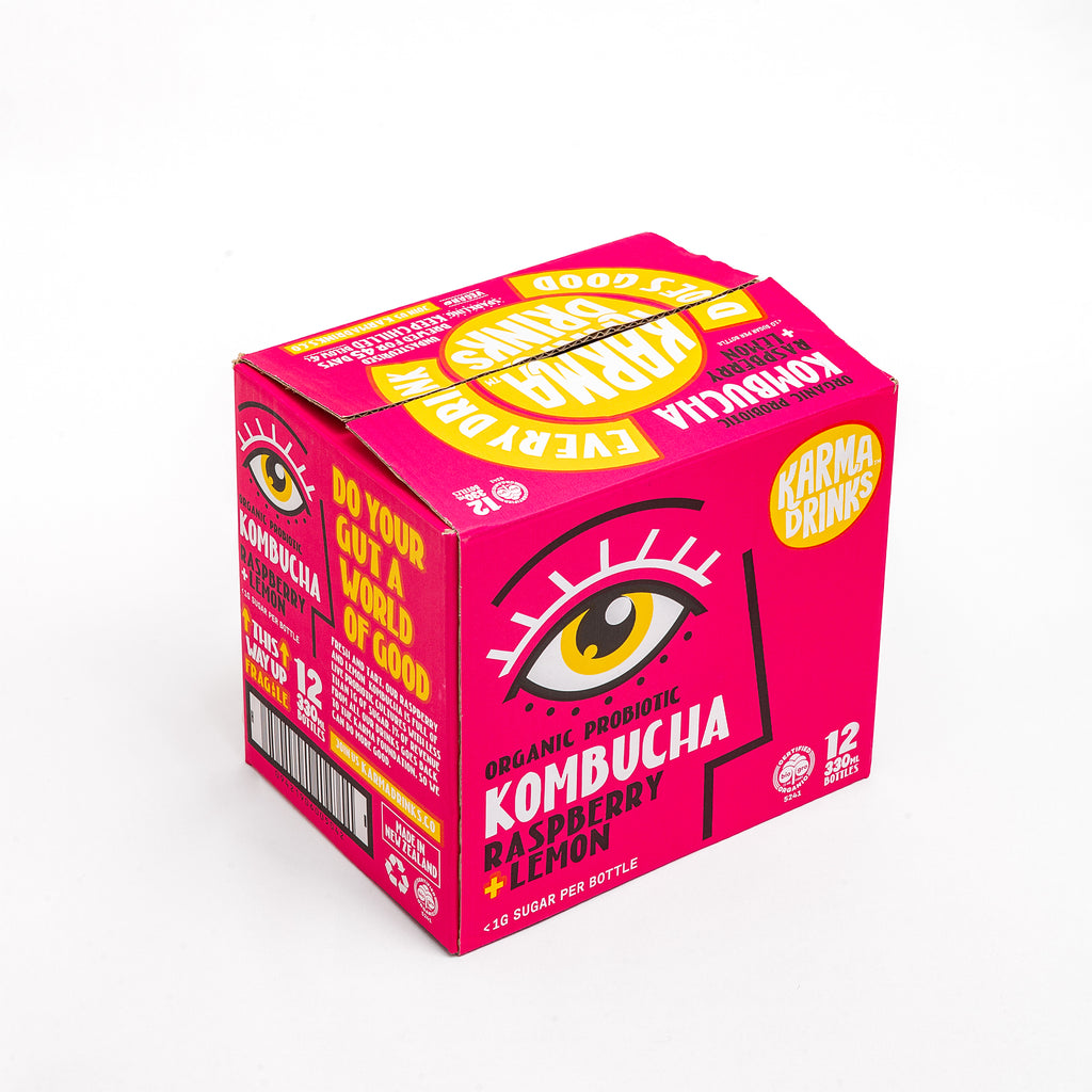 Karma Raspberry & Lemon Kombucha