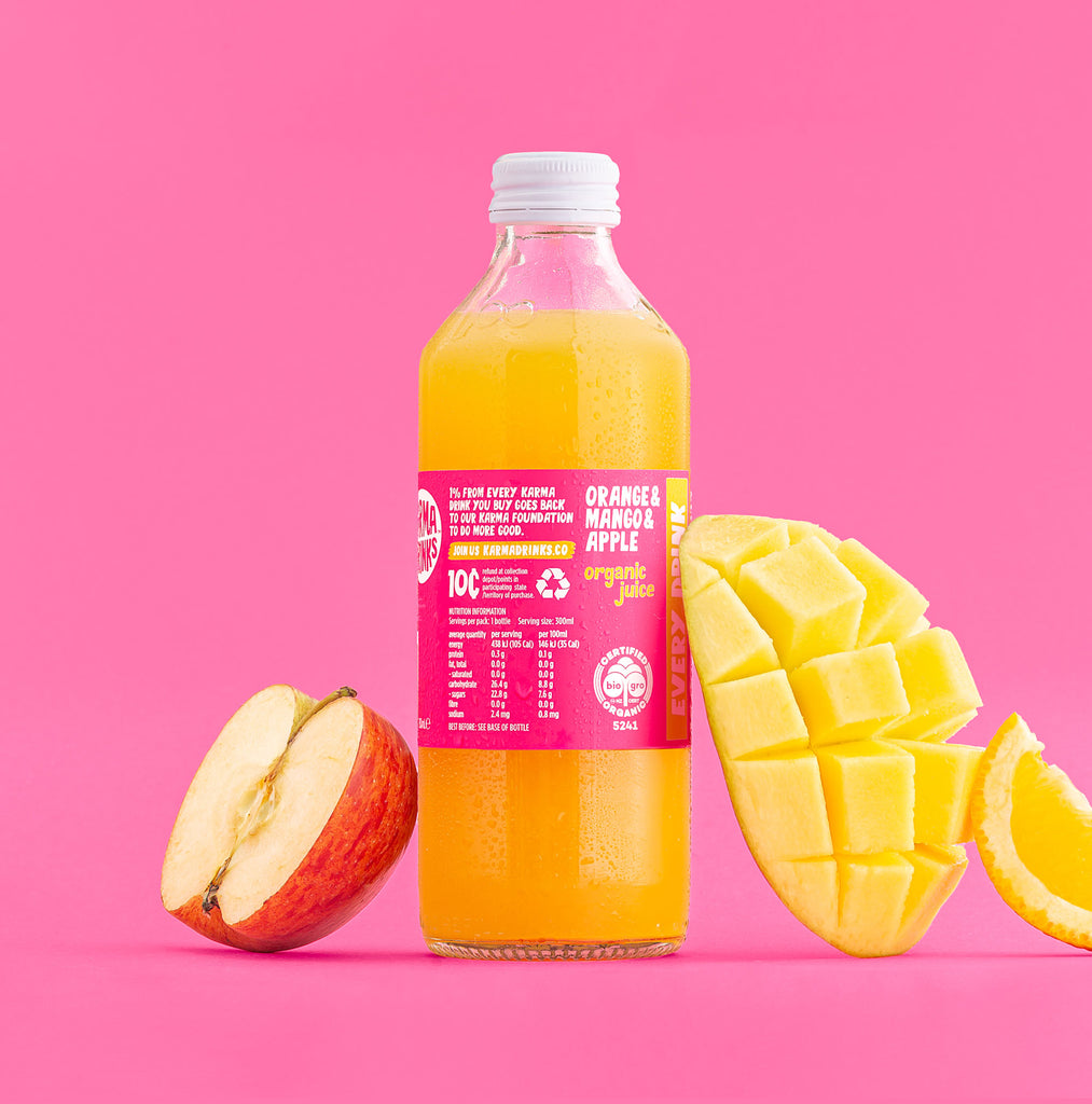 Karma Orange, Apple & Mango Juice