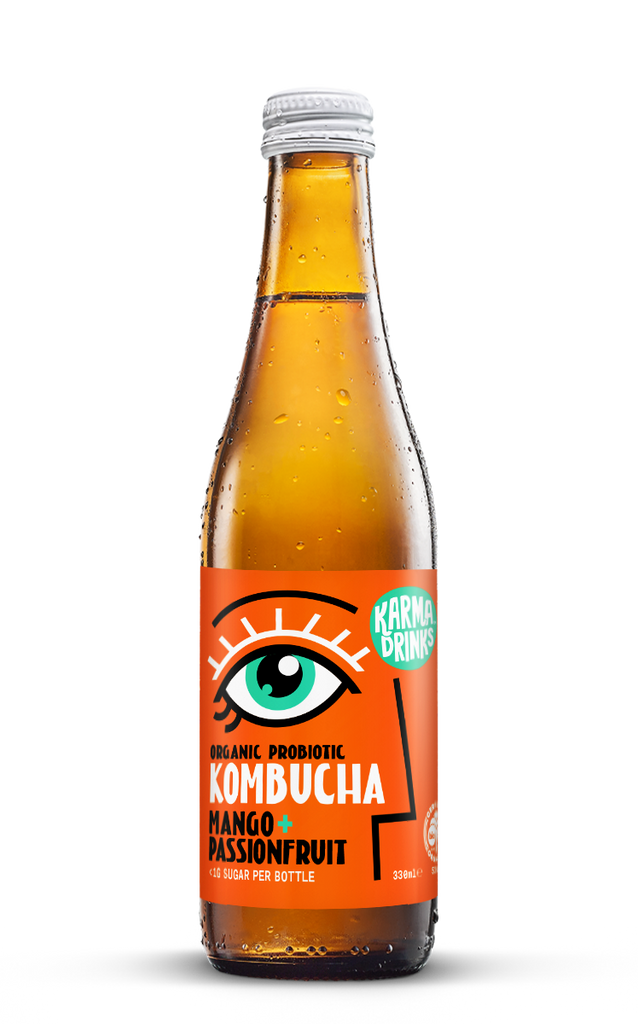 Karma Drinks Kombucha Mango Passionfruit